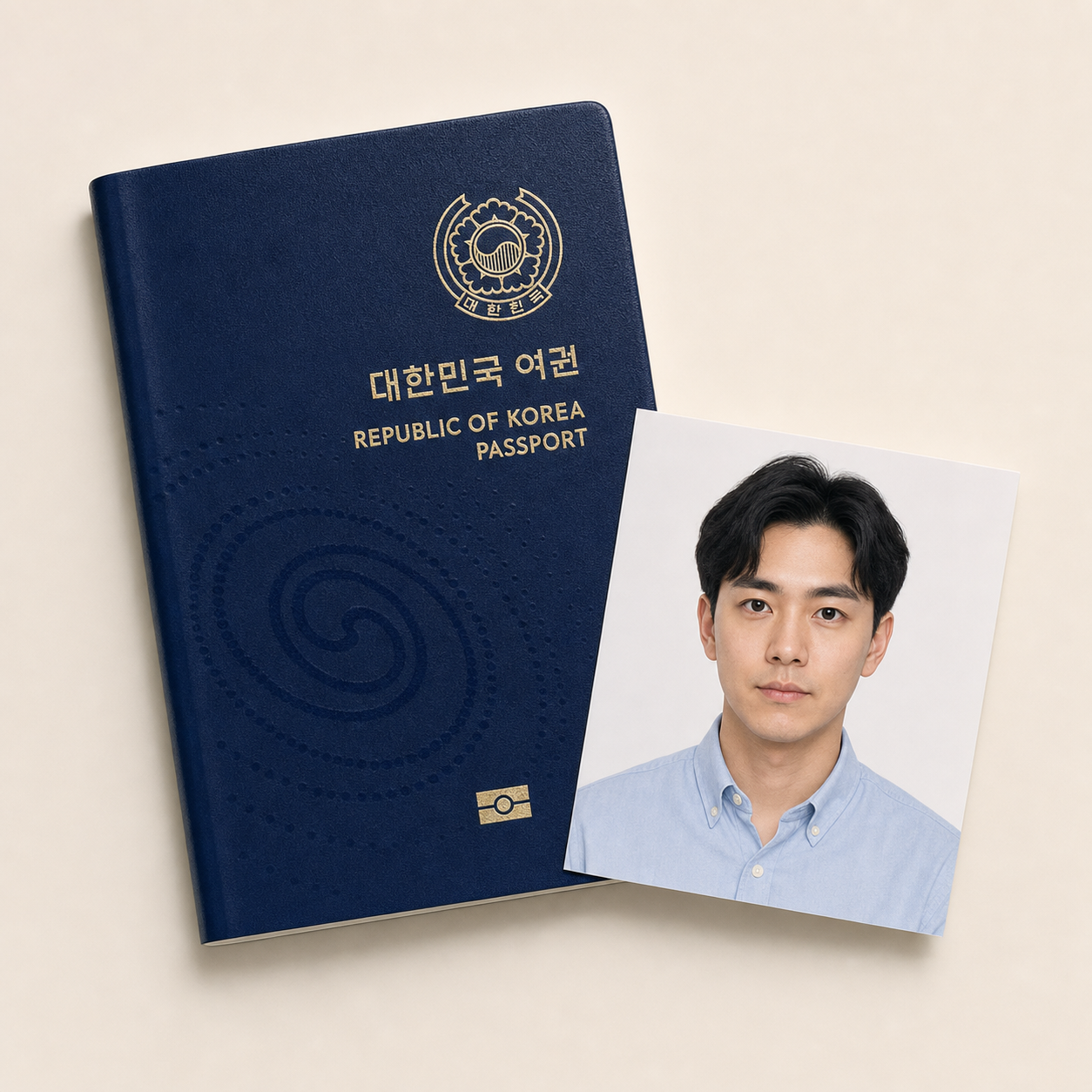 South Korea Passport photo product preview